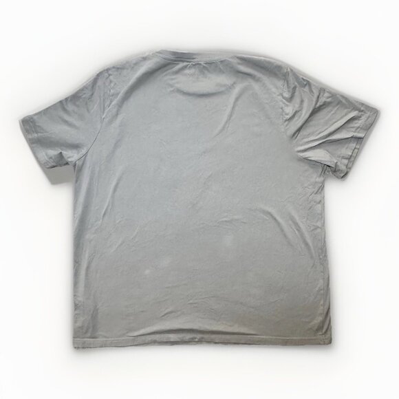 Puma T-Shirt Men’s 2XL Tan/Beige/Gray White Logo - Picture 2 of 8